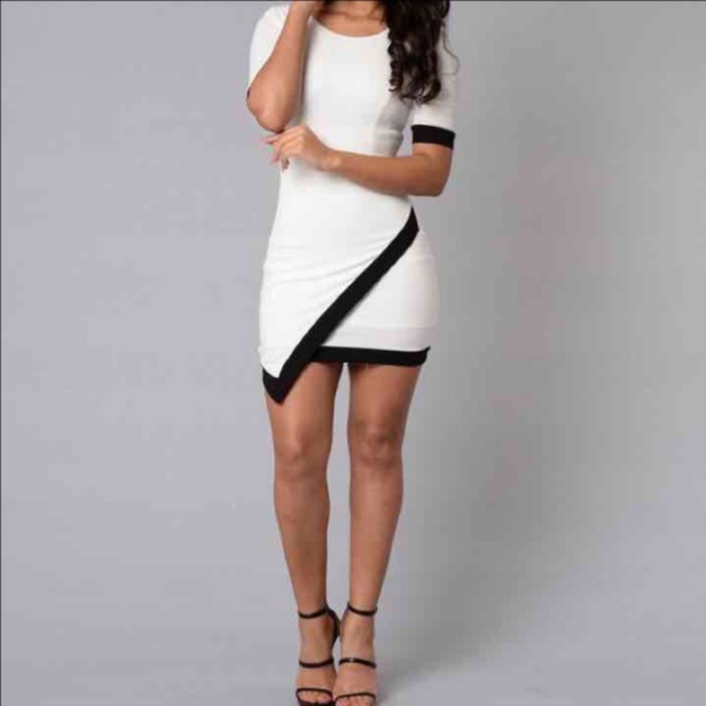 Fashion Nova Asymmetrical Dress